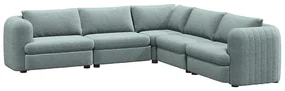 PROXIMA.store - Luxusný minimalistický rohový gauč PLEASURE MAX DRUH LÁTKY: TENDER WAY - 63