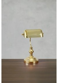 Markslöjd 108977 - Stolová lampa BANKERS 1xE14/40W/230V zlatá