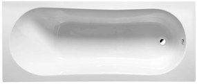 Aqualine Aqualine, JIZERA vaňa 170x70x39cm bez nožičiek, biela, G1770