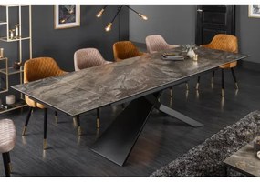 Rozkladací jedálenský stôl 40644 180/220/260 x 90cm Marble Look Ceramik  - Komfort-nábytok