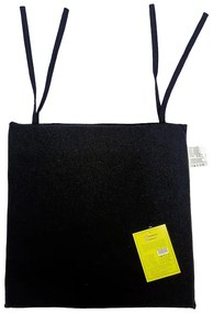 Podsedák SSE-CP-3475 40x40 cm čierny