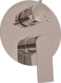Slezák - RAV Vaňová/sprchová batéria 2-cestná s podomietkovým telesom NIL - NL186KMGL, Metal Grey lesk