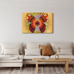 Obraz - Etno motýľ (90x60 cm)