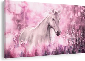Obraz - Maľovaný kôň (90x60 cm)