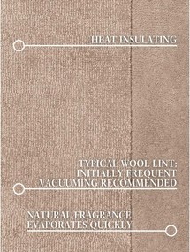 Béžový ručne tkaný koberec s prímesou vlny 120x180 cm Kari – Villeroy&amp;Boch