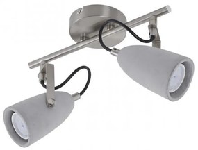 Briloner 2529-022 - LED Bodové svietidlo THIMBLE 2xGU10/5W/230V betón