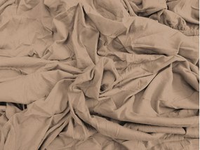 Jersey plachta svetlohnedá 180 x 200 cm