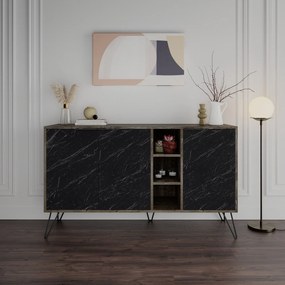 Konzolasztal Clara - Dark Brown, Bendir