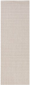 Hanse Home, Koberec behúň Meadow 102475 – na von aj na doma, 80x200, béžová, chodba / predsieň