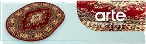 Koberec Agnella Standard Fatima bordový ovál