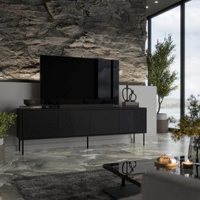TV stolík ABI 200 cm čierny