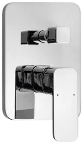 Aqualine - Sprchová batéria na podomietkovú inštaláciu FACTOR lesklý chróm