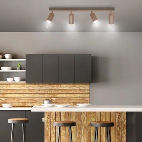 Brilagi - Bodové svietidlo SELE 4xGU10/30W/230V béžové