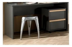 Tmavosivá detská skrinka 48x60 cm London – Vipack