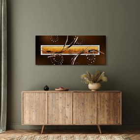 Obraz abstrakcie - Motýle (120x50 cm)
