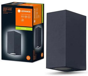 Ledvance - Vonkajšie nástenné svietidlo ENDURA CLASSIC 2xGU10/35W/230V IP44 P225319