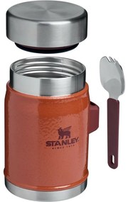 Stanley Termoska jedálenská 400 ml s lyžicou/vidličkou Hammertone Clay