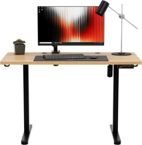 Elektrický výškovo nastaviteľný stôl Mark Adler Leader 6.9 Dub Craft / čierny