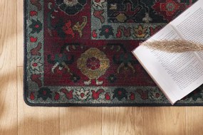 Koberec OMEGA Polonia Verano červený / antracitový