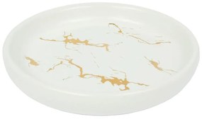 Mydlovnička Gold Line keramika biela/zlatá CST-1777 41