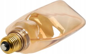 ECOLIGHT Dekoratívna LED žiarovka E27 4W 200lm O100 Amber Retro - rada ZERO