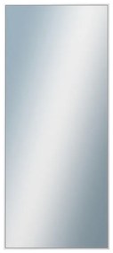 DANTIK - Zrkadlo v rámu, rozmer s rámom 60x140 cm z lišty Hliník strieborná lesk (7269003)