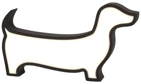 Čierna detská lampička Dog - Candellux Lighting