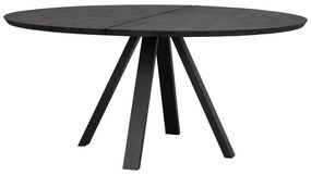 Okrúhly jedálenský stôl s doskou z dubového dreva 150x150 cm Carradale - Rowico