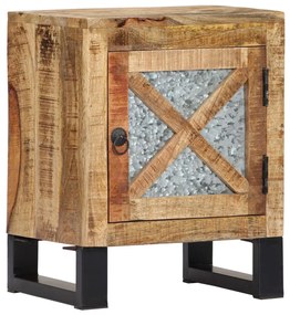 Nočný stolík 40x30x50 cm masívne mangovníkové drevo 282759