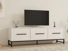 TV stolík/skrinka Babeno (biela) . Vlastná spoľahlivá doprava až k Vám domov. 1095452