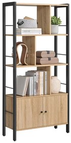 Úložná polica OSKAR LBC022B11 hnedá