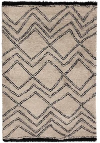 Koberec Royal Nomadic sand/black 120x170cm