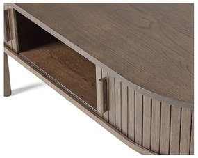 Konferenčný stolík v dekore duba v tmavoprírodnej farbe 60x120 cm Meta – Unique Furniture