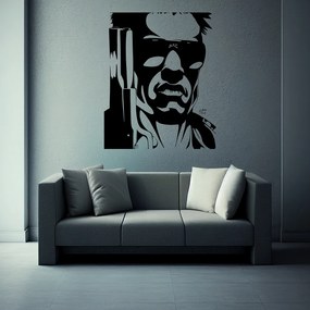 Veselá Stena Samolepka Terminátor Farba: čierna, Veľkosť: 100 x 82 cm