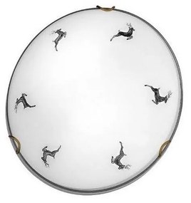 Kolarz 731.11.4.133 - Stropné svietidlo NONNA 1xE27/60W/230V pr.30 cm jelene šedá