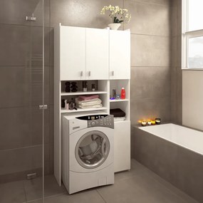 Skrinka nad práčku MIRALI, biela