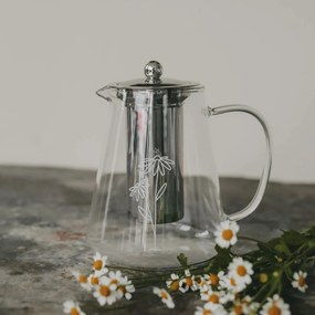 Eulenschnitt Kanvice na čaj s nerezovým sitkom Daisy 1,2 l