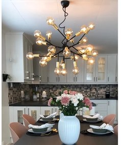 ByRydens 4200460-4002 - Luster na lanku HEROES 24xE27/5W/230V