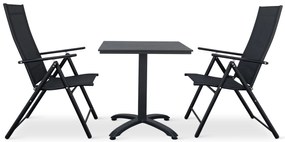 Balkónový set Ristorante + 2x kovová stolička Pia