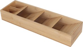 Bambusový organizér na príbory s 5 priehradkami RD51921