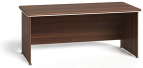 Kancelársky písací stôl ARRISTO LUX, 180x90 cm, orech