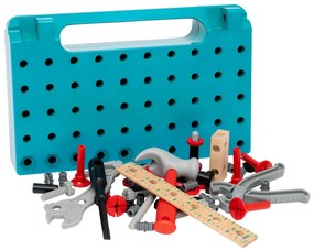 Brio Builder - pracovný stôl s náradím - 59 ks