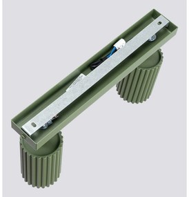 Zelené bodové svietidlo 6,5x30 cm Gleam – Sollux