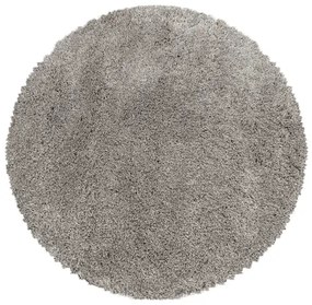 Koberce Breno Kusový koberec FLUFFY kruh 3500 Beige, béžová,80 x 80 cm