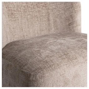 Svetlohnedé zamatové kreslo Atty – WOOOD