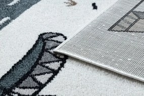 Koberec FUN Indián, indiánska dedina, zvieratká - krém