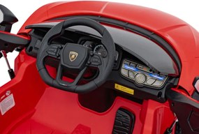 Elektrické autíčko Lamborghini Revuelto červené