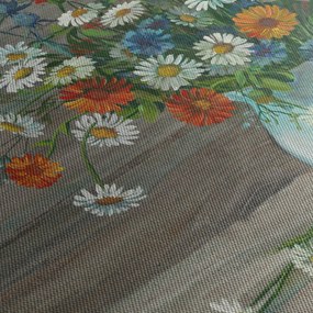 Obraz - Lúčne kvety, olejomaľba (90x60 cm)