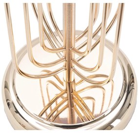 Ružová stolová lampa Mauro Ferretti Krista, výška 64 cm