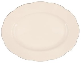 Porcelánová jídelní sada 83 ks MilkWhiteGold bílá/měděná